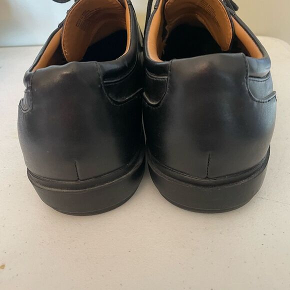 Croft & Barrow Mens Sz 11 M Black Leather Oxford Core Technology Loafers shoes - Picture 4 of 7